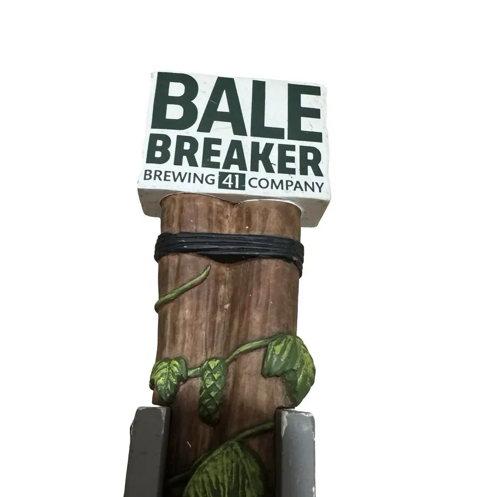 Bale Breaker Brewing Tap Handle Dormancy Beer Yakima Washington Brewery Hops
